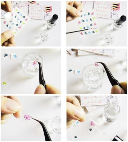 Werkwijzen Waterdecals