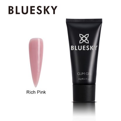 Bluesky Poly Gum Gel Rich Pink 60ml.