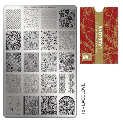 Moyra Stamping Plate nr.15 LaceLove