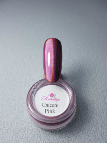 Holografisch Pigment Rainbow Unicorn Pink
