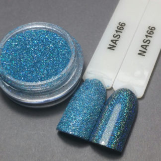 Nailart Deco Zand nr. 166 Holografic Aquamarijn