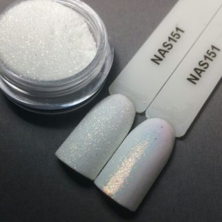 Nailart Decor Zand nr. 151 Clear Hologratic Goud/Rose