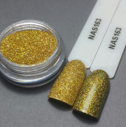 Nailart Deco Zand nr. 163 Holografic Prosecco Goud