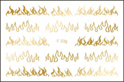 Foil Decal PF Gold nr.33
