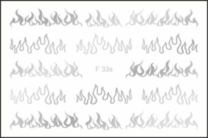 Foil Decal PF Silver nr.33
