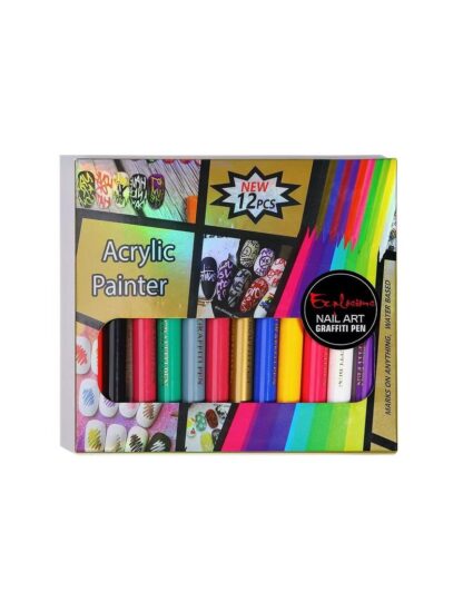 Bluesky Gellak Acryl Painting Set 12 stuks