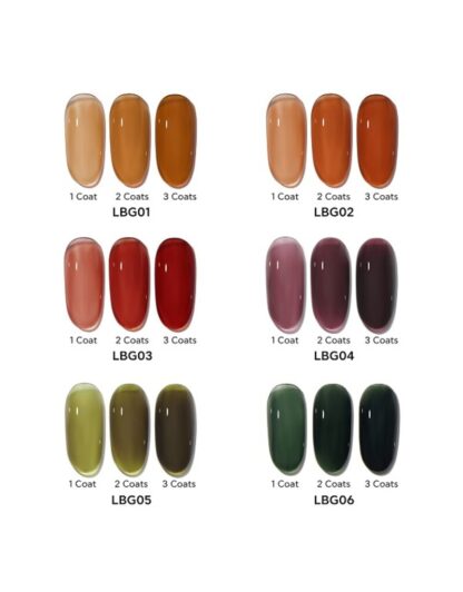 Bluesky Gel Polish Glass Serie LBG nr.01 - Afbeelding 2
