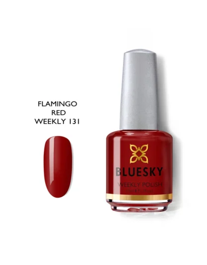 Bluesky Weekly Polish Lak Flamingo Red nr.131